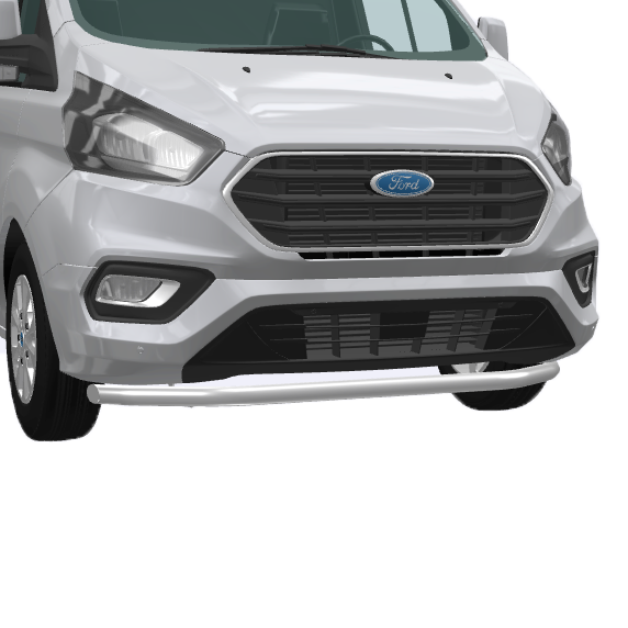 Série CityGuard | Protection basse en inox pour spoiler Ford Custom (2018 - 2023)