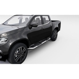 [823502TCW] Série TOUR-CW | Protections latérales avec marchepied intégré large - Nissan Navara (2016 - )